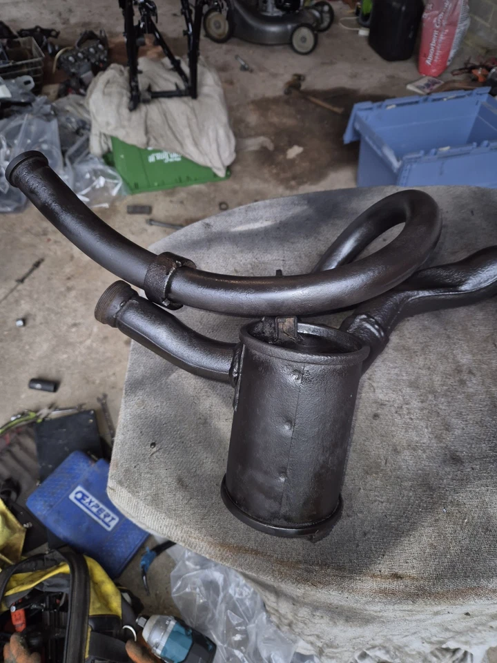 Suzuki Dr500 Sp500 Exhaust System Muffler Complete - Image 2 of 4