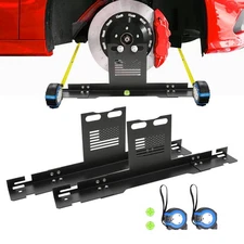Wheel Alignment Tool 2 PCS Heavy Duty Toe Alignment Plates with 2 High-Precis...