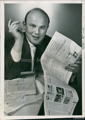 1963 Warren Rovetch Of Educational Research Associates C.O Business Photo 5x7