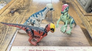 Jurassic Park Head Bobbing Pachycephalosaurus--3 versions