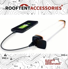 Ultimate RoofTent Camping Light Bar - For use with Tentbox - Portable Charger