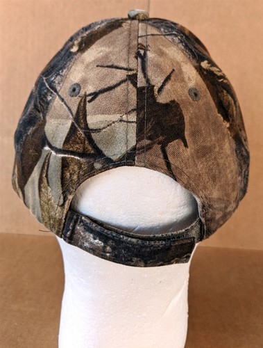John Dixon & Associates Embroidered RealTree Deer Hunters Baseball Hat Cap Camo - Picture 5 of 7