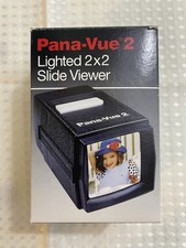 Vintage Pana-Vue 2 Lighted 2x2 Slide Viewer New Open Box