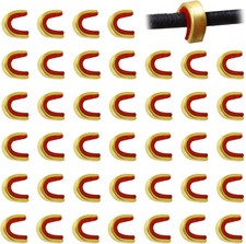 40X Archery Bow String Nocking Points Strings Nock Sets Brass Buckle Clip Knock