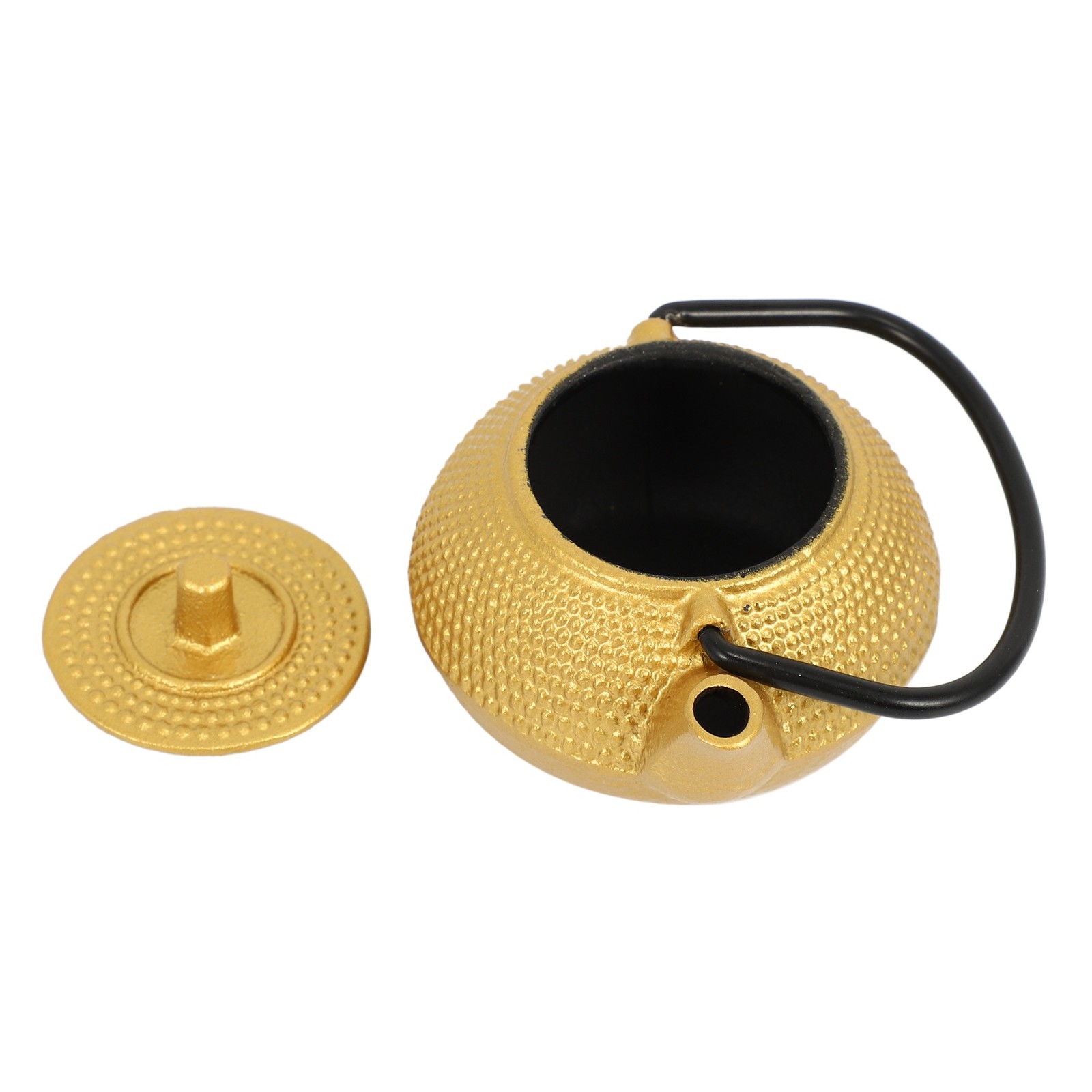  Japanese  Cast Iron Tea Kettle Tetsubin Small Teapot Tea Pot 50ml, Easy to7074