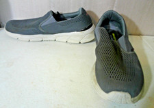 Skechers Relaxed Fit Male Adult Shoes Size 12 Dark Gray
