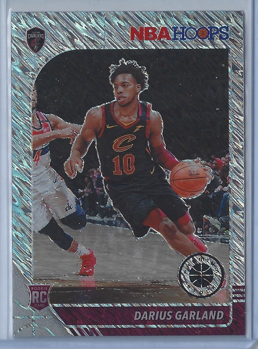 2019 Panini NBA Hoops Premium Stock Shimmer Prizm Darius Garland #251 Rookie RC