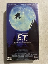 E.T. The Extra-Terrestrial 1988, VHS Sealed Green Flap MCA Watermark