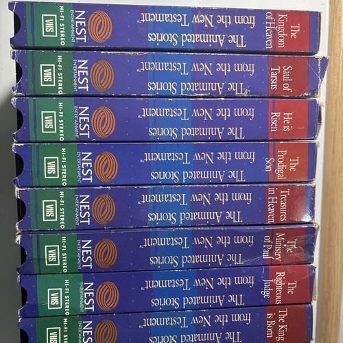 Animierte Geschichten aus der Bibel VHS Lot 1-12 Neues Testament Kinder 1988 - Bild 7 von 12