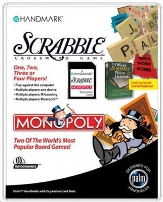 2003 Handmark Scrabble + Monopoly PDA Erweiterungskarte (331-0803-40)