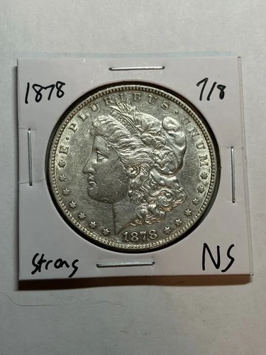 New Listing1878 7/8 TF STRONG MORGAN SILVER DOLLAR NICE UNC DETAIL TOUGH VARIETY