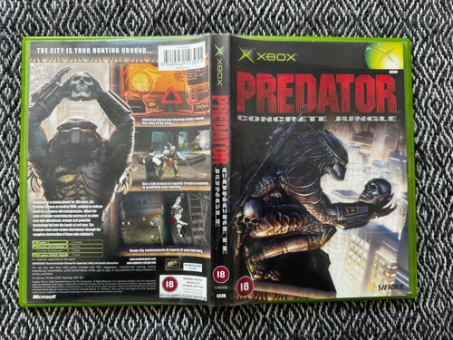 xbox PREDATOR CONCRETE JUNGLE Game (Works On US Consoles) REGION FREE PAL UK