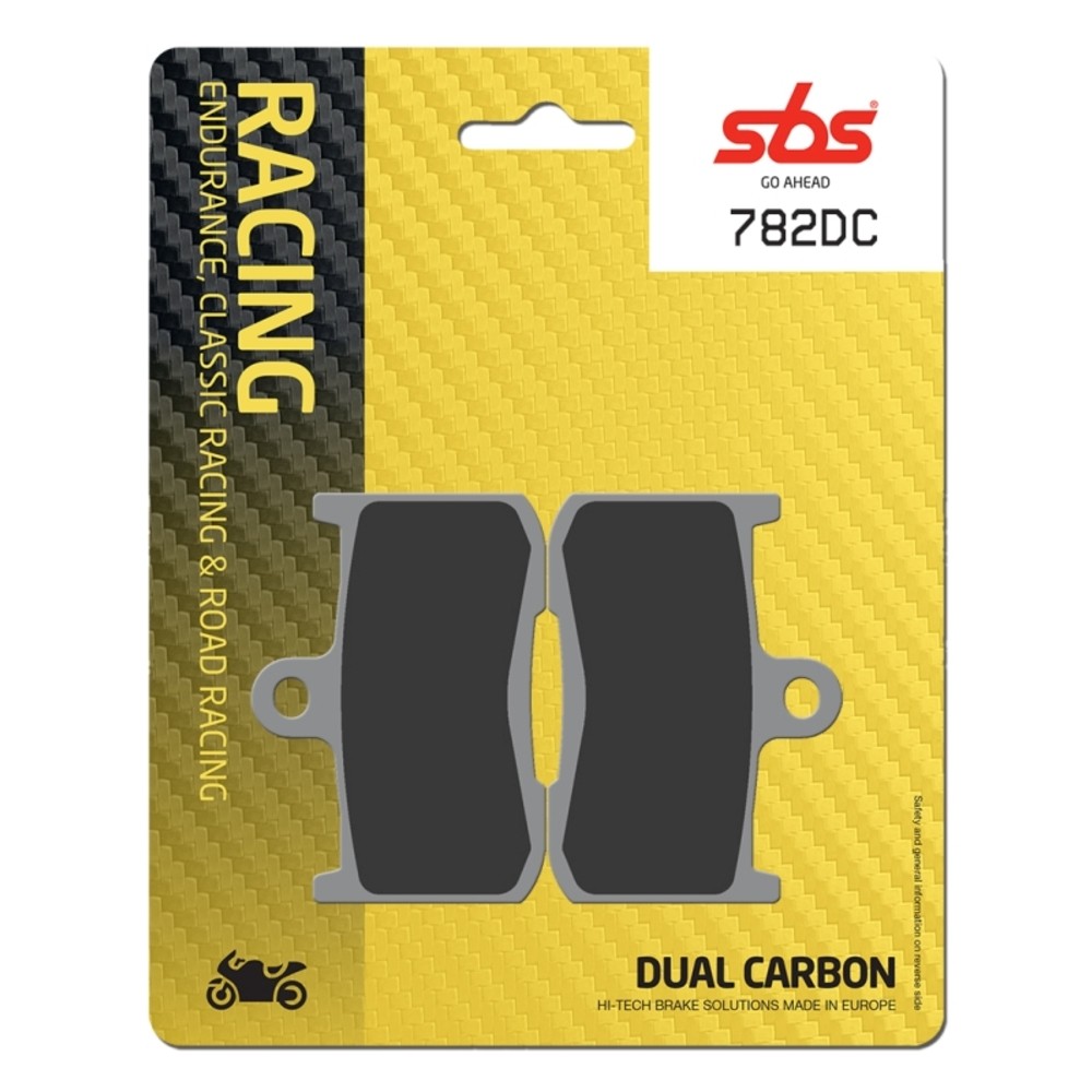SBS 782DC Front Dual Carbon Brake Pads (TRACK USE ONLY) For Suzuki GSX-8TT 2026 - Image 15