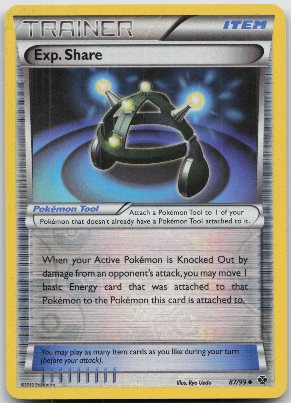 Exp. Share Holo Rare Holo Dragon Vault 18/20 LP Ryo Ueda