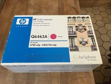 HP Q6463A 644A LaserJet 4730 mfp Magenta Toner Cartridge Genuine OEM Original
