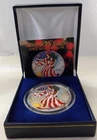 2002  AMERICAN EAGLE COLORIZED  1 OUNCE .999 FINE SILVER DOLLAR COIN