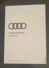 2023 Audi Q5 Owners Manual Book Guide. Oem