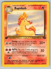 Rapidash #44/64 1st Edition Jungle (Mitsuhiro Arita) Pokemon Card - LP on eBay