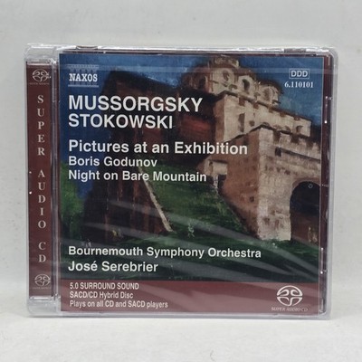 Mussorgsky-Stokowski Pictures Exhibition Naxos  SACD Super Audio CD Surround 5.0