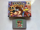 Banjo-Tooie (Nintendo 64, 2001) N64 Cart & Box Untested