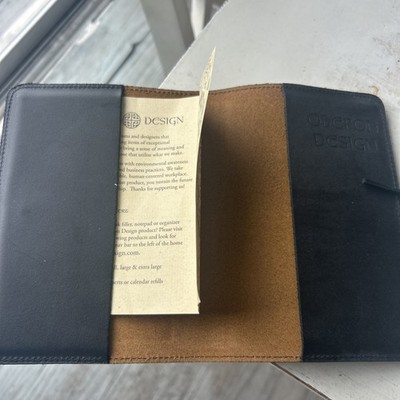 oberon design leather journal