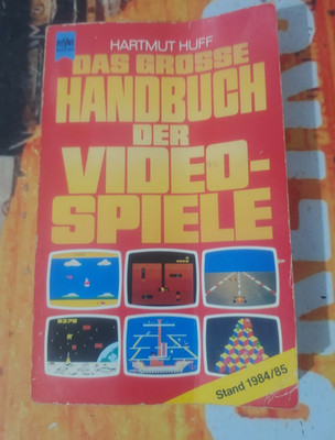 Huff Das große Handbuch der Videospiele (Buch Heyne 1984) Commodore ATARI 8bit
