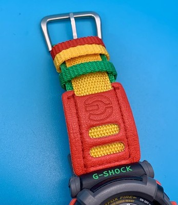 CASIO VINTAGE G-SHOCK DW-002BM-9 Bob Marley Rastafarian 1995 Japan