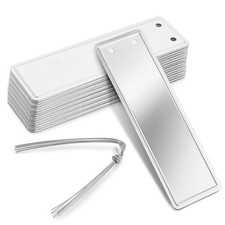 Prasacco 30 Pcs Aluminum Plant Labels Metal Plant Tags Waterproof Plant Markers