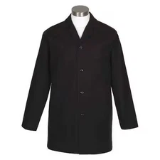 FAME (A DELTA PLUS GROUP COMPANY) 81930 Counter Coat,Male,Black,K73,5XL