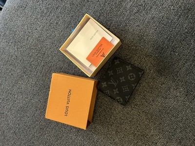 Louis Vuitton Bifold Black Monogram Men s Wallet (Limited)