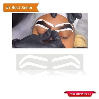 Disposable Brow Tint Stickers - Long-Lasting and Smudge-Proof Eyebrow Shapes