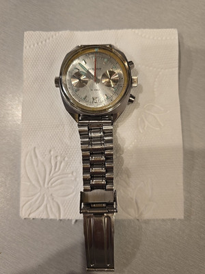 Poljot Sturmanskie 23 Jewles  Chronograph cal. 3133 Excellent Vintage USSR RARE
