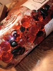 Handmade Black And Red Bacardi Liquor Bottle Lamp, Rechargeable 3-Mode LED — photo 4