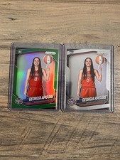 2025 Prizm WNBA Georgia Amoore Green Prizm Rookie Card🔥Base🔥Mystics