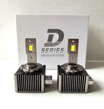 2x New D3s Headlight Bulbs 6000k Super White Xenon Hid Led Conversion Kit