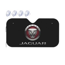 Jaguar Windshield Sunshade Visor Protector Keep Vehicle Cool Size M Jaguar Windshield Sunshade Visor Protector Keep Vehicle Cool Size M