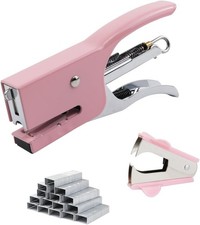 Small Hand-held Stapler Set, 15 Sheet Capacit...