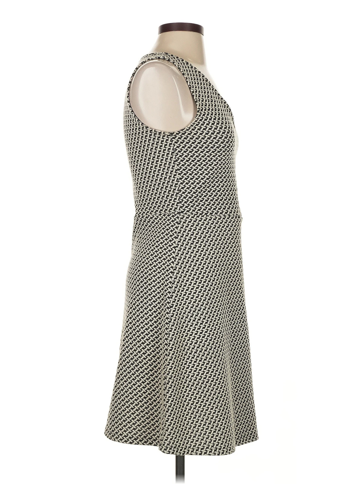 Mango Women Gray Casual Dress 2 thumbnail 3