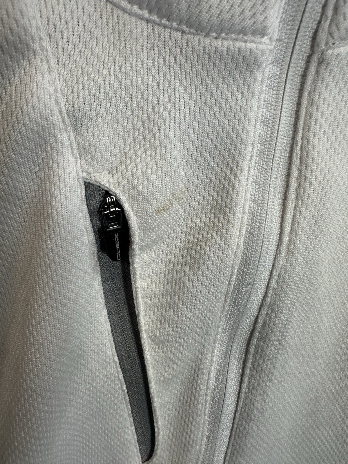 Zero Restriction Jacket Mens Tour Series Thermal 1/4 Zip Knit Size M