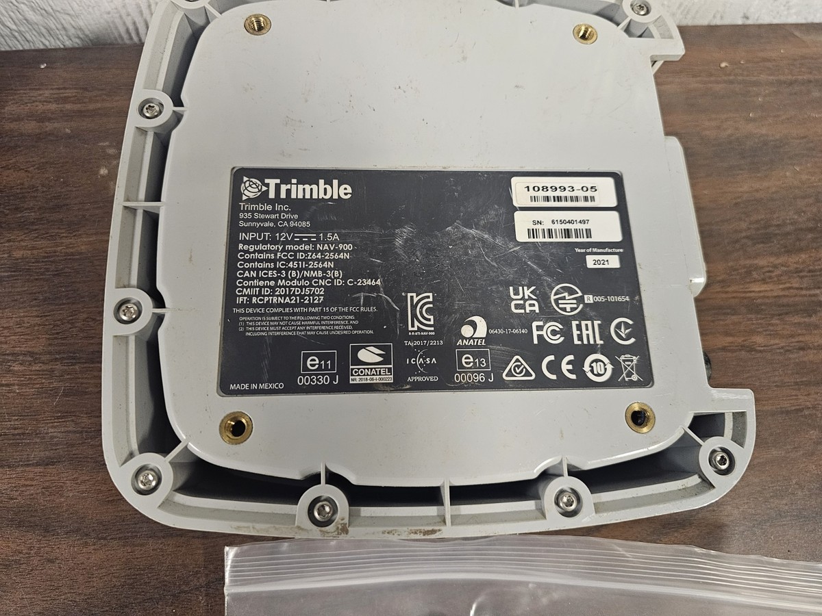 Trimble Xcn 1050 & Nav 900 Rtk, Rtx, Isobus Task Controller, Ut