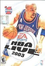 NBA Live 2003 Classics Game X PC DVD ROM New Sealed Italian English