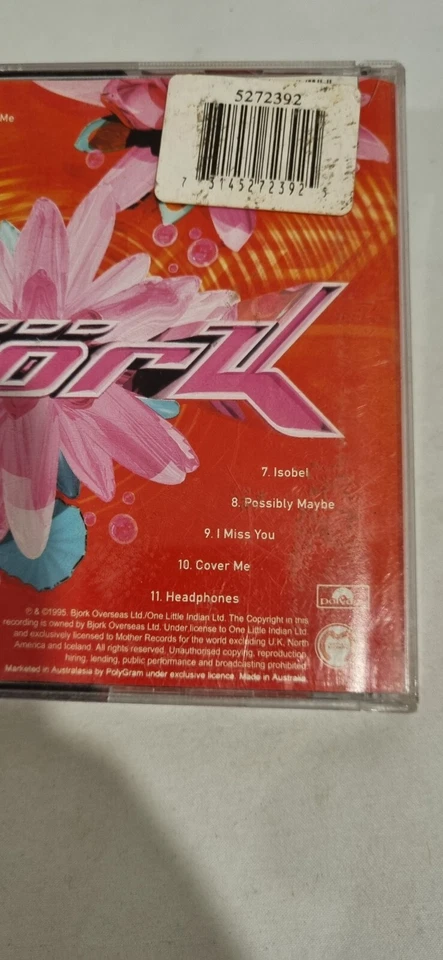 Bjork - Post (1995) Australian Tour Edition 2 X versión CD - 4 Bonus Tracks  Foto 3 de 4