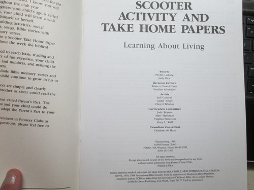 PioneersClub Trailblazer & Pathfinder Handbuch & verschiedene Bücher Roller Alter 4&5 - Bild 11 von 13