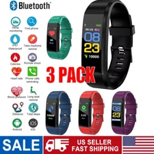 Fitness Smart Watch Activity Tracker Heart Rate For Women Men Oxygen BP Monitor