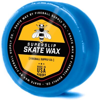 Fireball SuperSlip Pro Skateboard Wax for Rails - USA Made One Size, Blue 