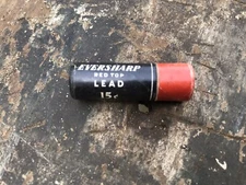 VINTAGE EVERSHARP RED TOP 15 cent LEAD IN ORIGINAL CARDBOARD TUBE Contents