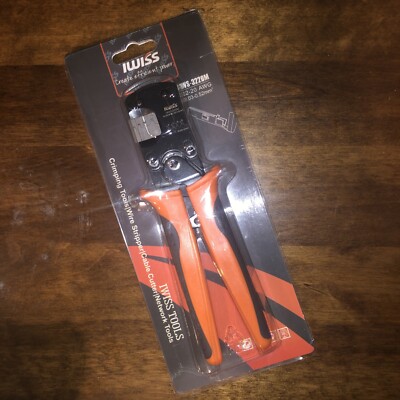 Pince à Sertir IWISS IWS-3220M Pour Micro-connecteurs 0.03-0.52mm² (32-20 AWG) - Neuf