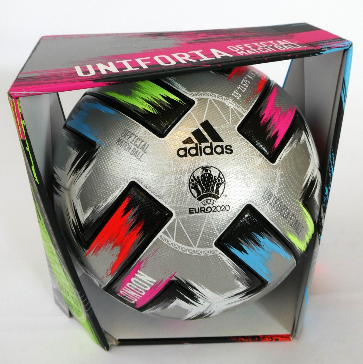 UNIFORIA FINAL BALL EURO2020 ADIDAS - NEW WITH ORIGINAL BOX UEFA