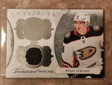 2023-24 UPPER DECK ARTIFACTS #TS-RS RYAN STROME TREASURED SWATCHES GAME USED 