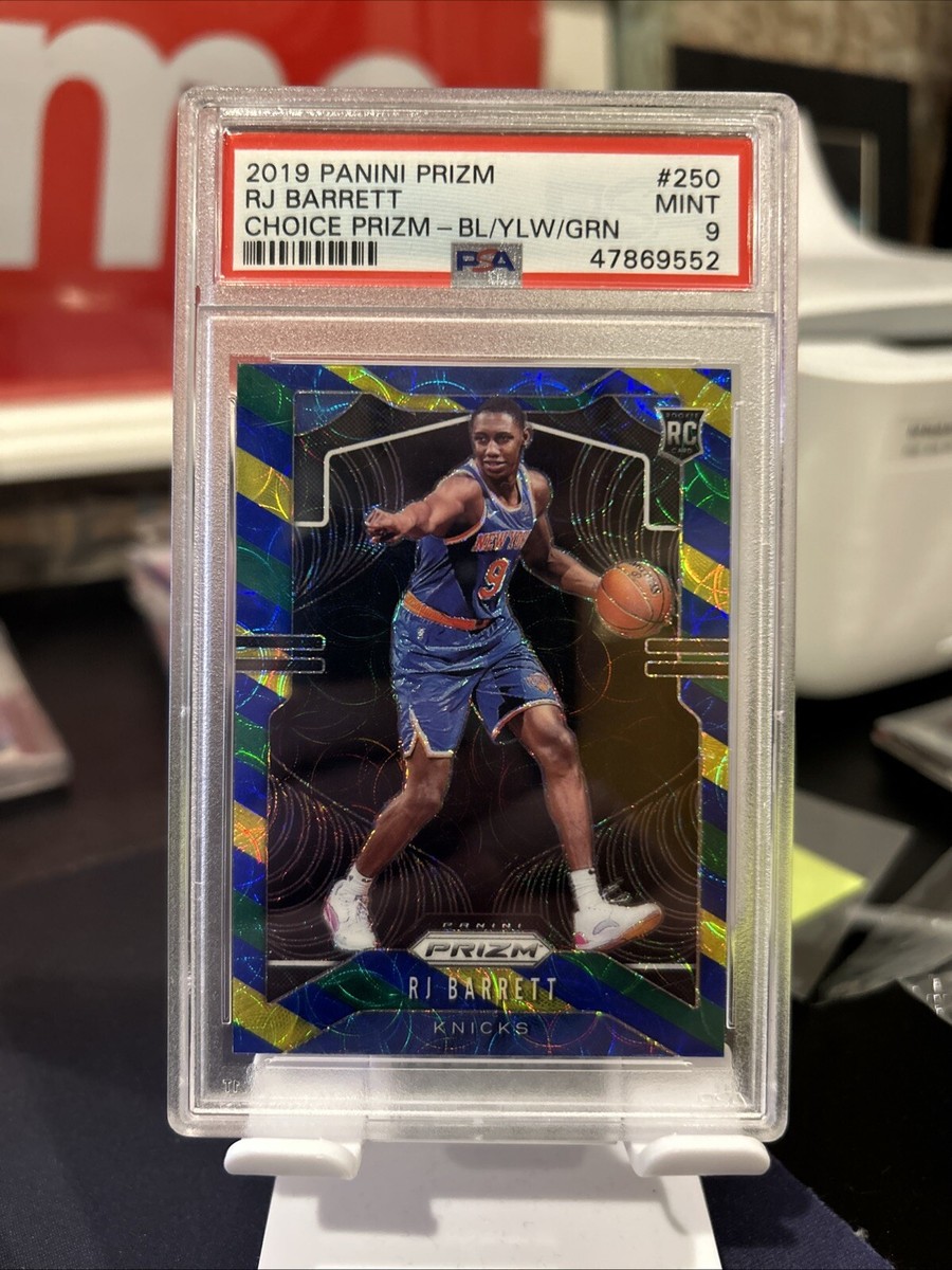 2019-20 Panini Prizm Choice Blue Yellow & Green RJ Barrett